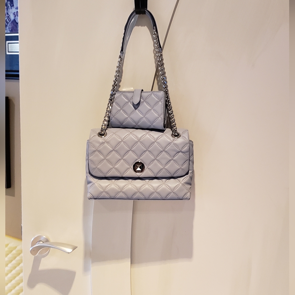 Kate Spade Quilted Purse And Wallet